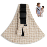 Lujifo Baby Sling Carrier front view for hands-free toddler transport