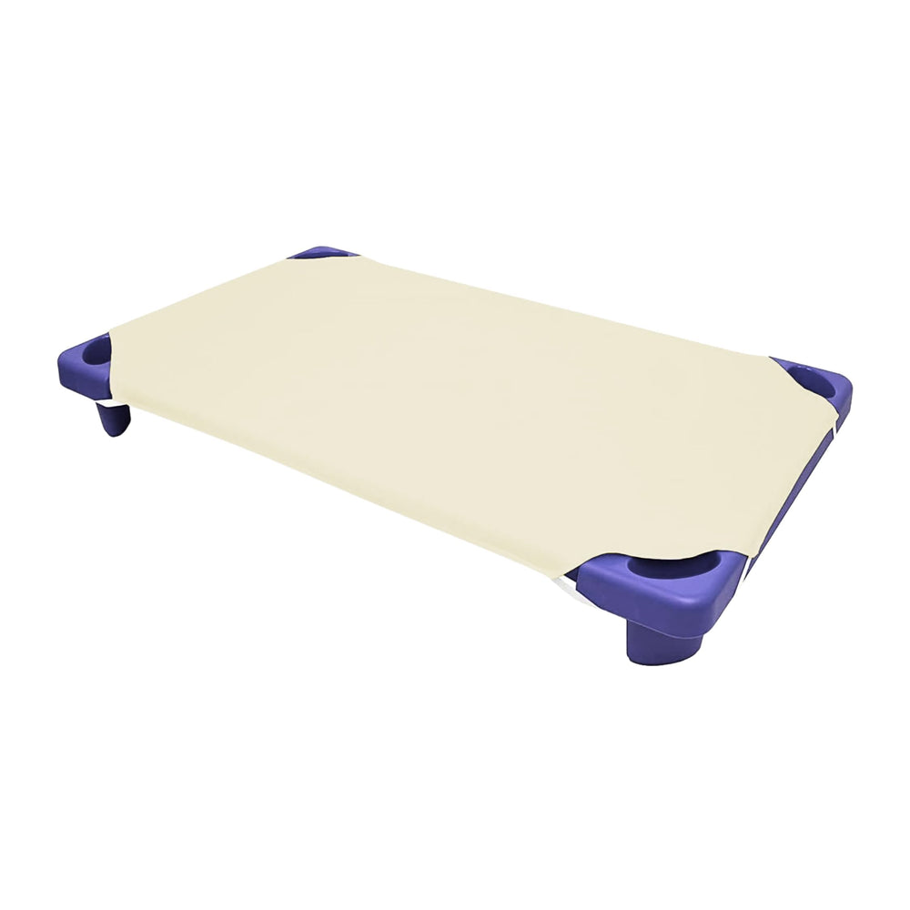 Lukeville Luxury Linen fitted cot sheet for daycare offers snug 22x40 inch fit for naps.