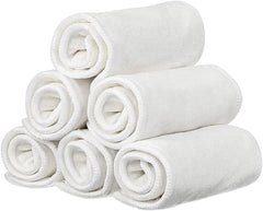 LukLoy 6pack rayon microfiber inserts for overnight absorbency and leak protection.