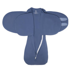 LullaBaby Double Dream Swaddle in action showing secure wrap with dual wings