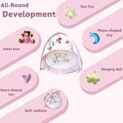 LULLABY COTTON teether and mirror toy to encourage exploration and self-awareness