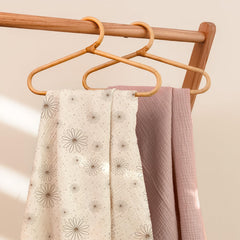 Lulu Moon Muslin Crib Sheets are machine washable for easy cleaning