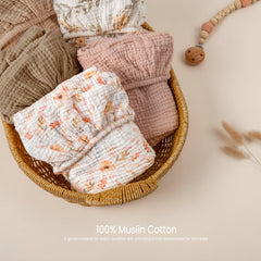 lulumoon baby bassinet sheets muslin elastic edge highlights snug corners with no gaps