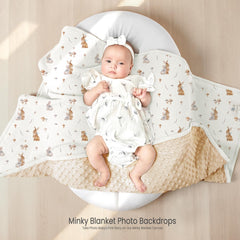 Lulumoon 30x40 blanket fits travel car seats with lightweight dual fabric.