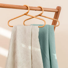 Lulu Moon Muslin crib sheets fit standard 28x52 mattresses for versatile compatibility