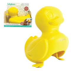 Lulyboo bubble dispenser adds bubbles to bath time for engaging play.