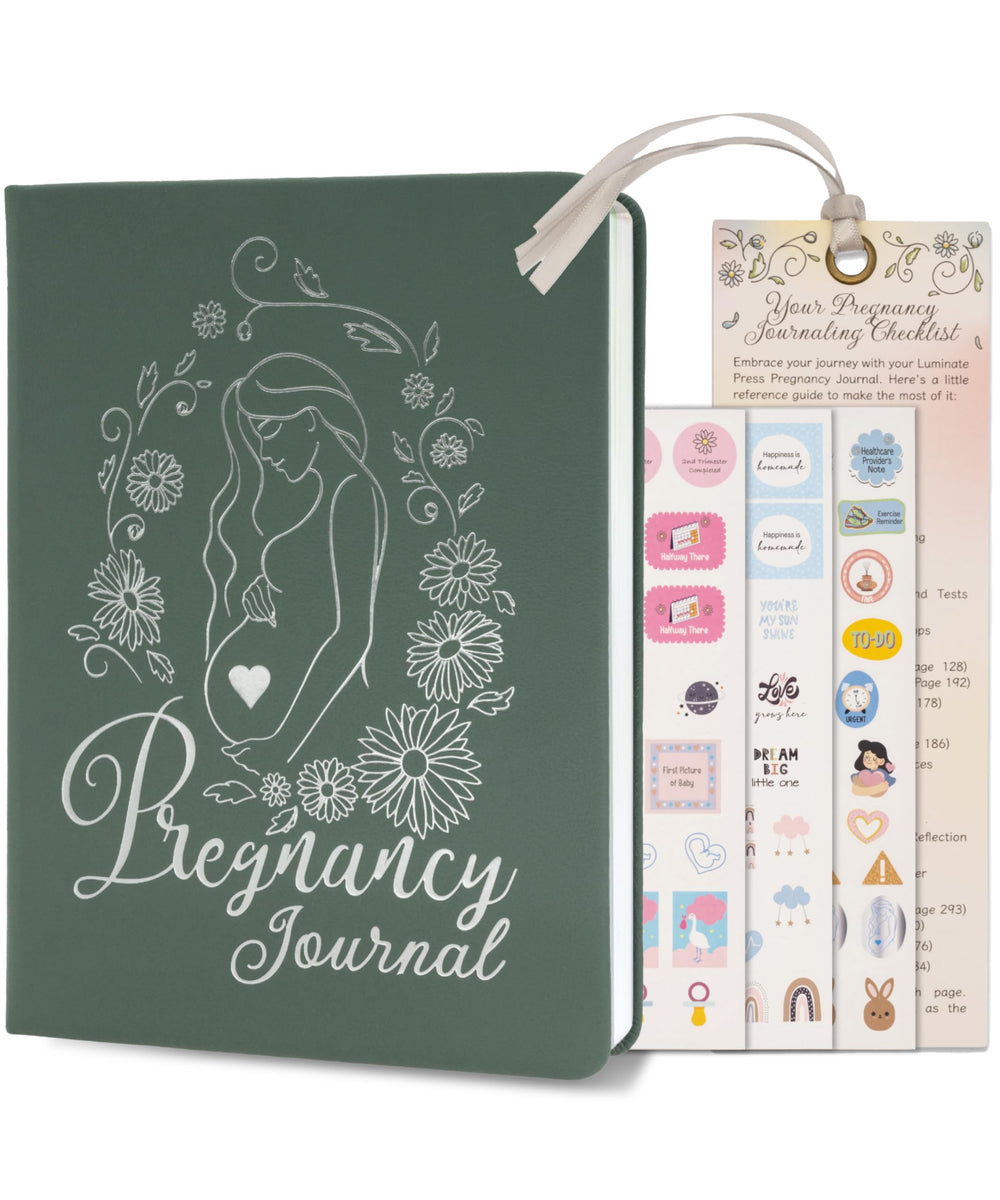 Luminate Press keepsake journal cover color options show premium design for gifting and keepsakes.