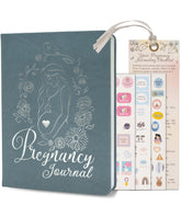 Luminate Press keepsake pregnancy journal cover in vegan leather offers durable, premium protection for memories.