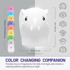 Lumipets Eggbert remote control use highlights adjustable brightness and timer options.