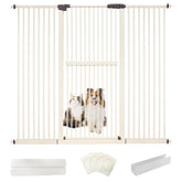 Lumizone extra tall cat gate shows 61.02 inch height for containment