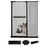 Lumizone extra tall cat gate 61-02 in use for safe pet containment in doorways