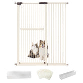 Lumizone extra tall cat gate in doorway for easy, drill-free setup