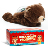Lunapuer Sound Sleepers Bear close-up plush face glowing for bedtime comfort.