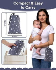 Lunobubo High Chair Cover strap pads deliver comfort and reduce harness irritation during meals.