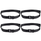 LUOZZY high chair straps 2-point buckle provides secure, adjustable fit for worry-free meals.