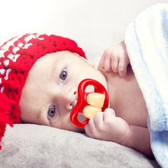 LUOZZY newborn ergonomic pacifier supports natural sucking and comfortable grip