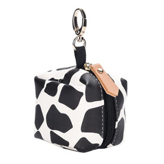 LUOZZY pacifier holder cow-pattern design keeps pacifiers organized on the go.