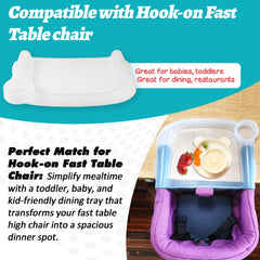 LuQiBabe dishwasher-safe baby tray ready for easy cleaning at home