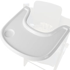 LuQiBabe Tripp Trapp tray smooth surface promotes easy cleaning and secure plate adhesion.