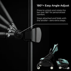 Lusinus bumper bar angle adjustment up to 100 degrees shown.