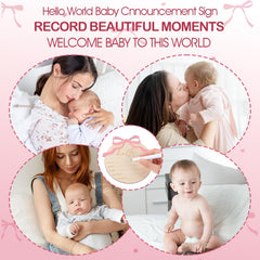 Lusofie nursery decor baby name board adds warm personal touch.
