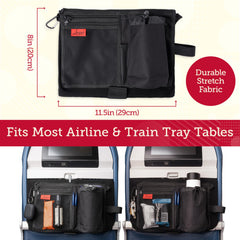 Lusso Gear tray cover black finish hides crumbs and smudges for everyday use.