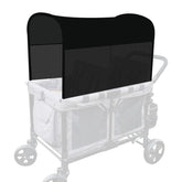 LUAATT stretchy panorama canopy over Wonderfold W2/W4 with full coverage shade