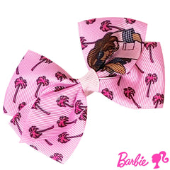 Luv Her Barbie bows with alligator clips ease quick styling and removal.