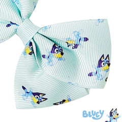 Luv Her Bluey hair bows with different prints offer playful style variety