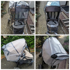 Luvorise all-round protection shields against snow, rain, and wind.