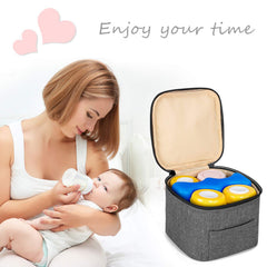 Luxja two-piece design lets you refreeze and reuse easily.