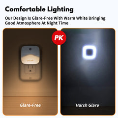 LuxLumin stair light provides safe, indirect illumination for easy navigation.