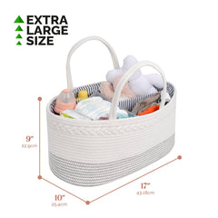 Luxury Little with removable divider creates three organized compartments for baby gear.