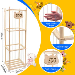 Lveesto storage tower wheels in action for easy room-to-room toy transfers.