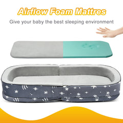 Lvemilio velvet fabric cover delivers cozy toddler sleep experience.