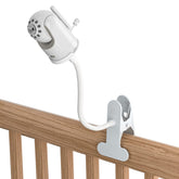 Lyeiaa Baby Monitor Mount 360-view demonstrates full-angle rotation for flexible positioning