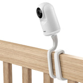Lyeiaa VTech baby monitor mount white clamp for secure nursery positioning