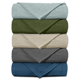 LYRICHOM BABY muslin blanket close-up texture for gentle daily use.