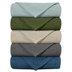 LYRICHOM BABY muslin blanket close-up texture for gentle daily use.