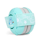 LYSIAN Aqua baby earmuffs packaging highlight portable hearing protection for infants on the go