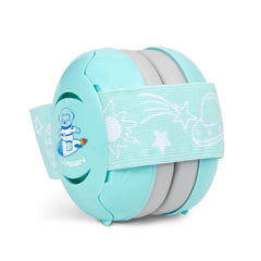 LYSIAN Aqua baby earmuffs packaging highlight portable hearing protection for infants on the go