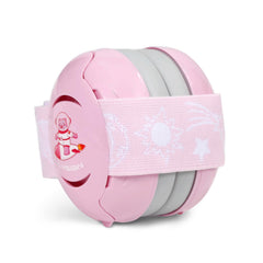LYSIAN Pink Baby Ear Muffs with soft foam pads for gentle infant protection during naps