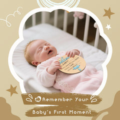 LZC LADYS GIFT marker pen lets you jot birth details precisely on the sign.