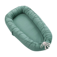 Lzhuanmi baby lounger cover showcases breathable cotton for gentle newborn skin.