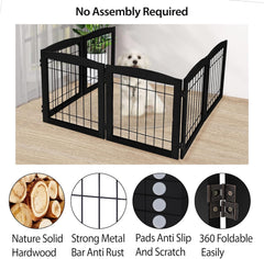 LZRS folding gate stored compactly for easy closet or under-stairs storage.