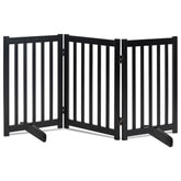 LZRS Freestanding Dog Gate front view shows sturdy boundary for doorways and stairs.