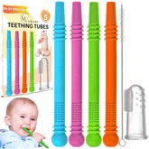 M. Emami Baby Teether Tubes ergonomic grip for tiny hands