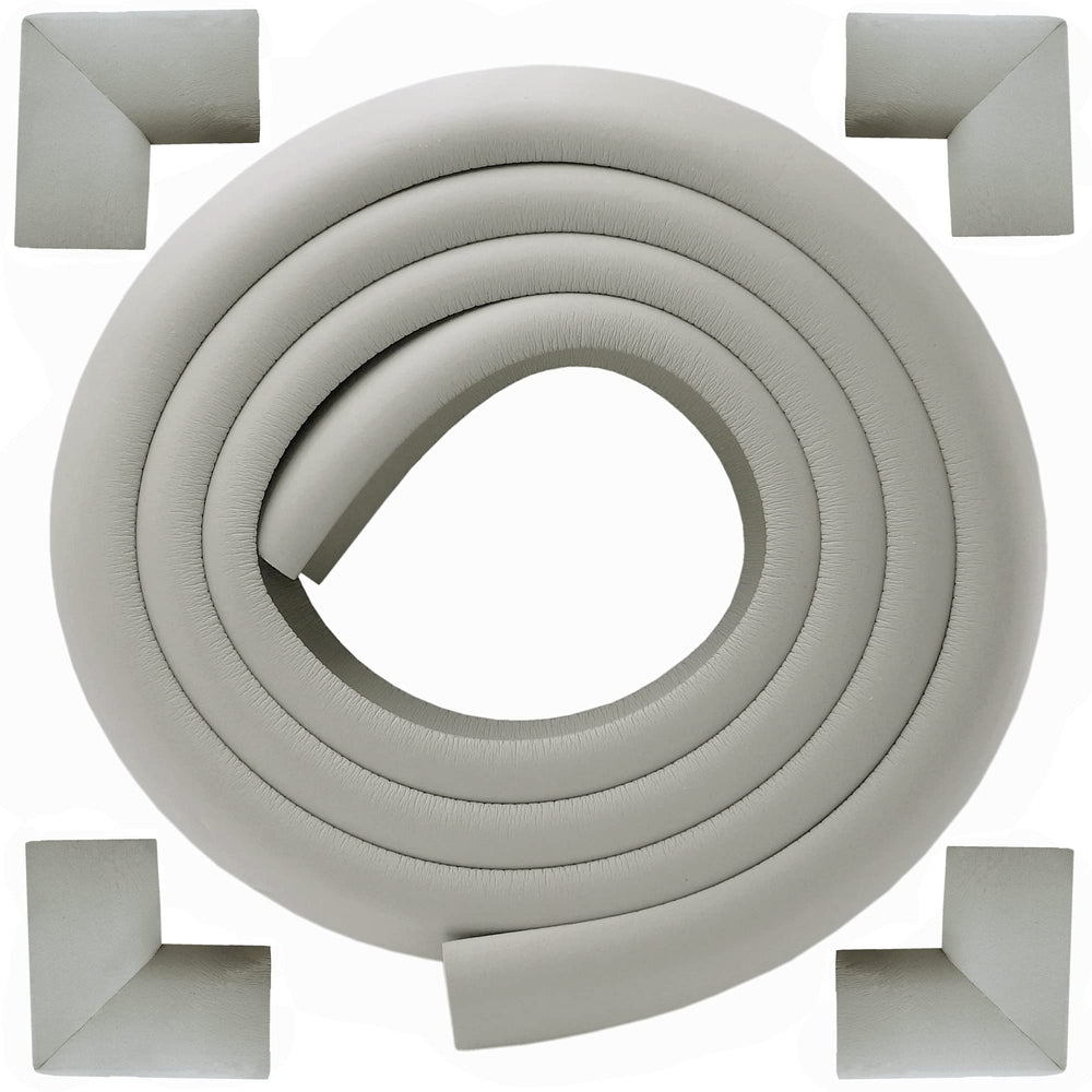 M2cbridge edge guard 2m length in grey provides safer edge protection for furniture.