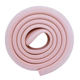 M2cbridge pink edge protector close-up highlighting ultra-thick foam for safe play
