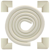 M2cbridge U Shape Edge Guard off-white with four corners protects furniture edges.